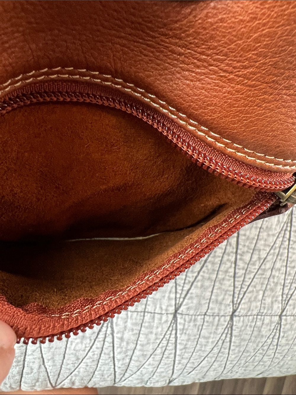 Source Unknown Tan Leather Mini Backpack - Picture 9 of 16